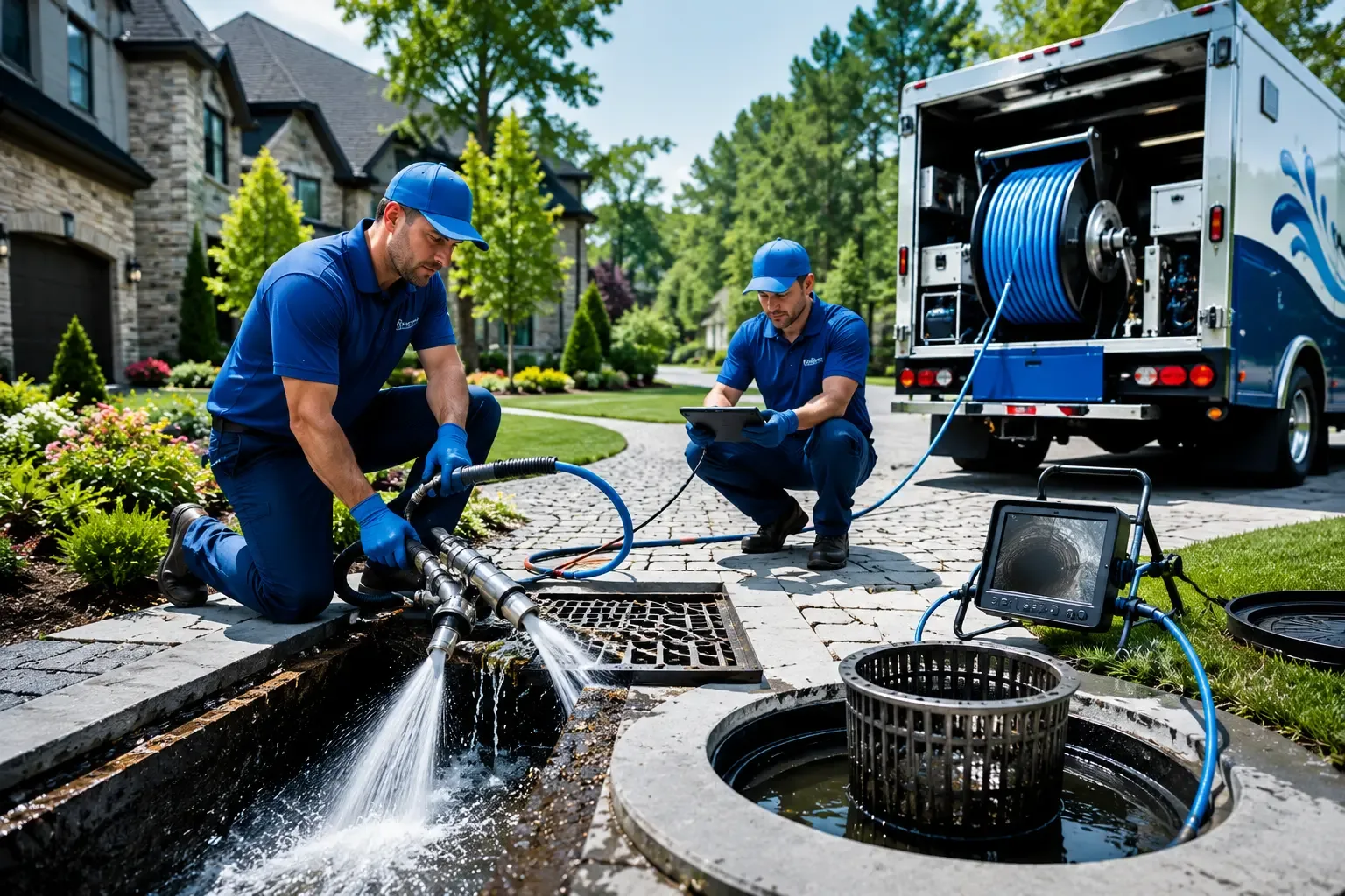 Local outdoor drain cleaning professionals in East Bend, NC