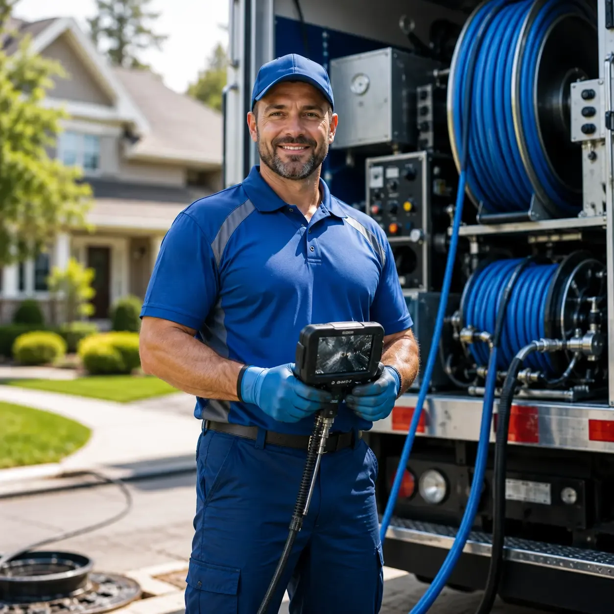 Local outdoor drain cleaning specialists in East Bend, NC